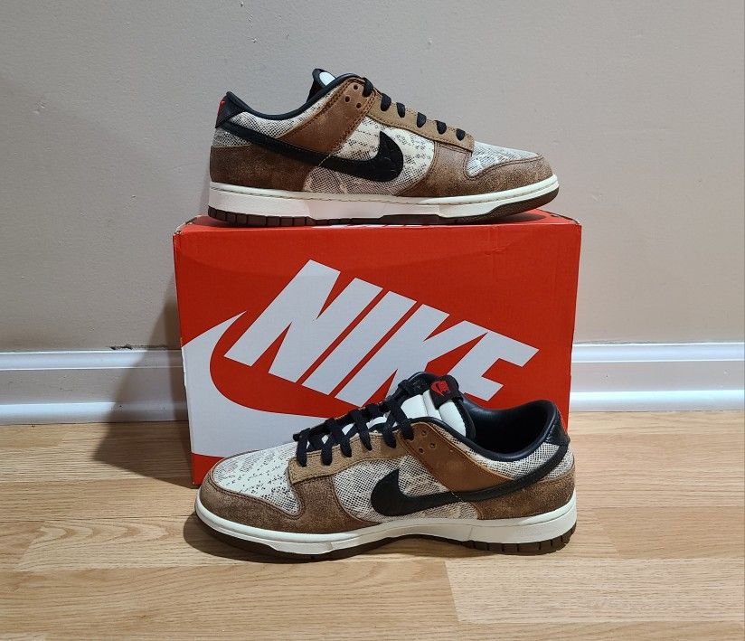 Nike Dunk Brown Snakeskin