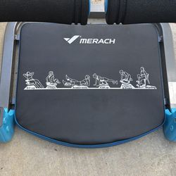 Ab Machine, Ab Workout Equipment with 3 Adjustable Resistance,Sit Up Machine & Exercise Equipment, Foldable Ab Crunch Machine for Home Gym