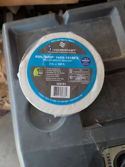 Foil grip rolled in Mastic Sealant 2in x 100ft Hardcast