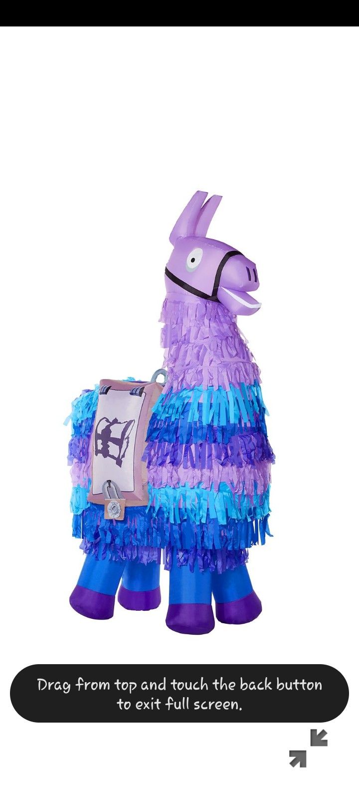 Inflatable Fortnite Llama