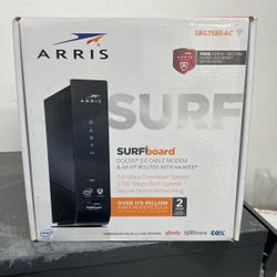 Arris Surfboard Cable Modem And WiFi Router