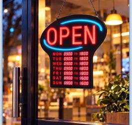 Kanayu LED Neon Open Sign
