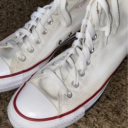 White High Top Converse