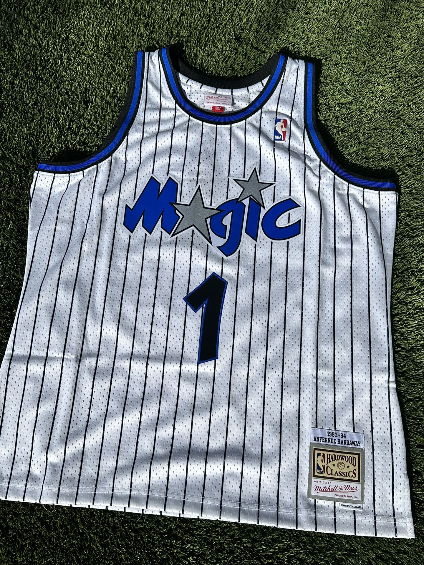 Anfernee Hardaway Orlando Magic Mitchell & Ness NBA Swingman Jersey White Size XL NEW W TAGS