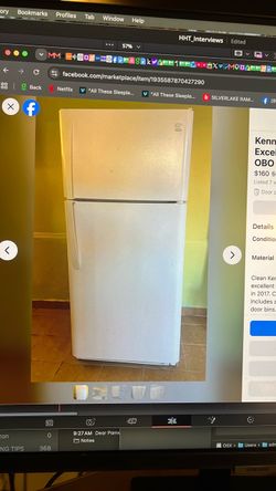Kenmore White Top-Freezer Refrigerator