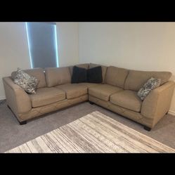 L shaped couch