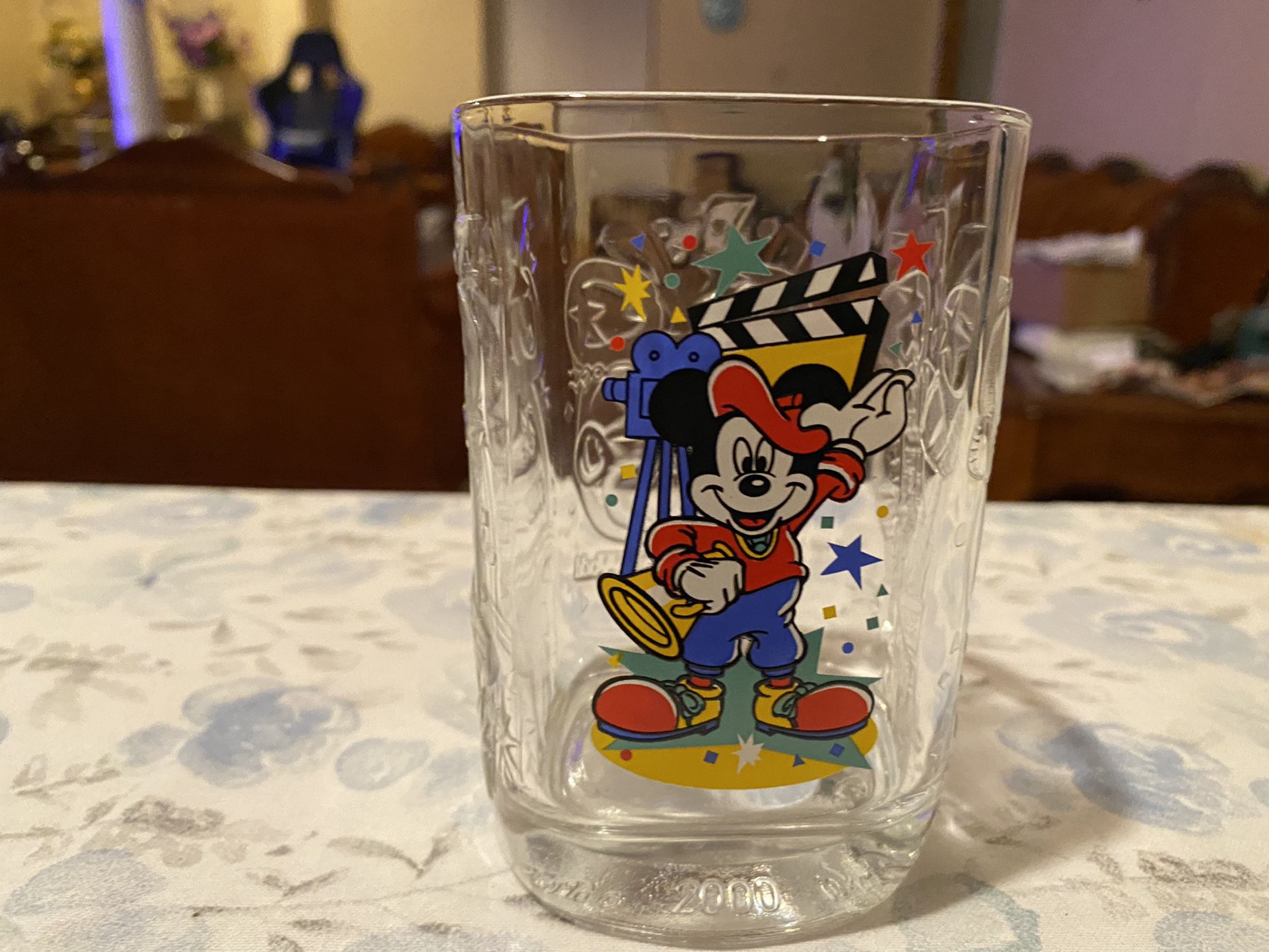 Vintage Micky Mouse Mc Donald Glasses 