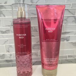 Bath and Body Works Forever Red