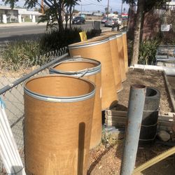 50 Gal Cardboard Drums