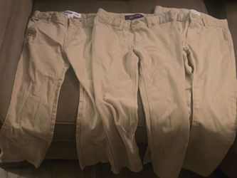 Girl Uniform Pants Size 8...The Children's Place, French Toast, and Old Navy...$6 each or all for $15