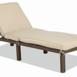 Adjustable Chaise With Cushion