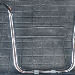 Ape Hanger Handle Bars For Motorcycle - 14" Rise 