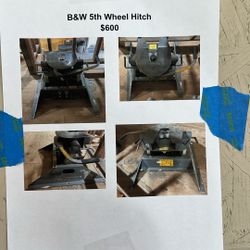 B&W 5th Wheel Hitch