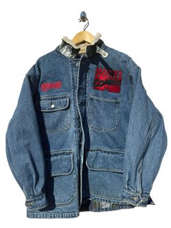 Vintage Nautica carnage marvel comics coat spider-man venom