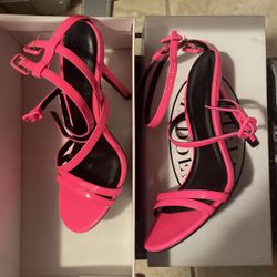 Hot Pink Heels Size 7 