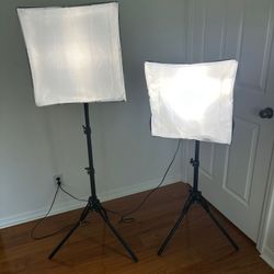 TORJIM PHOTOGRAPHY LIGHTNING SET 16'' x 16'' Studio Lights for Photography/Recording/Live Streaming/Portraits/ Video