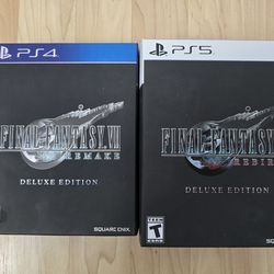 Final Fantasy VII Remake & Rebirth Deluxe Edition