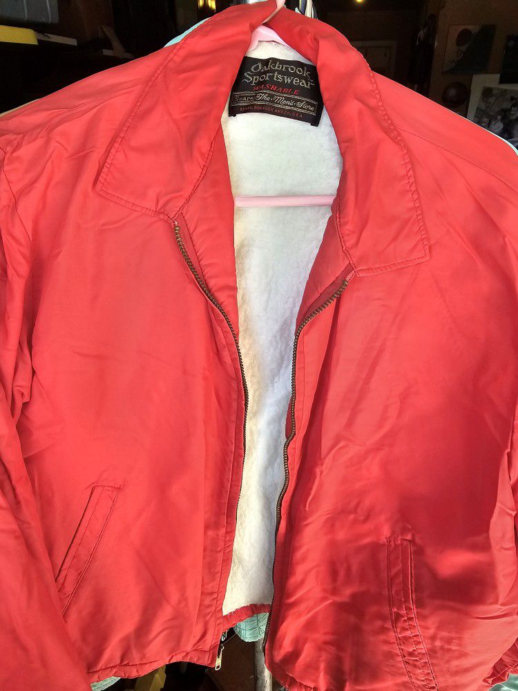 Vintage 1960s James Dean Anti-freeze Nylon Jacket