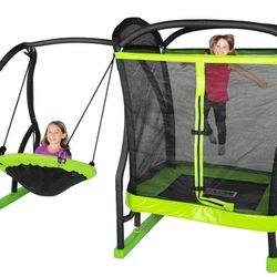 New Swing Set W/trampoline  $80 Firm Kendall Lakes Pickup Only