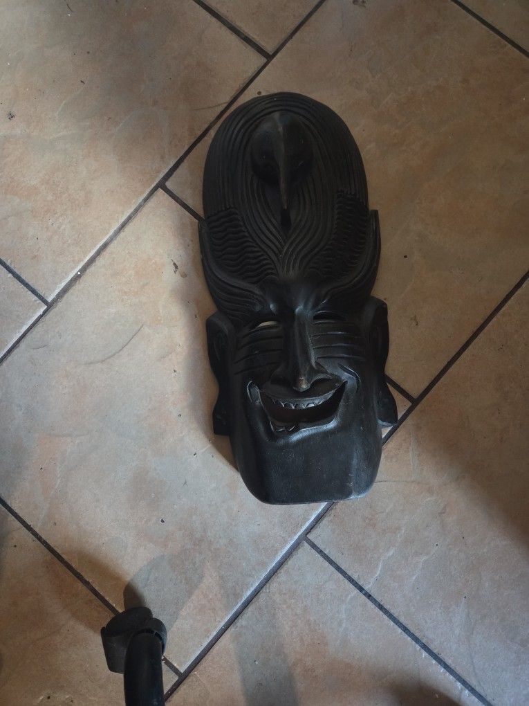 A Wood Decorative Mask