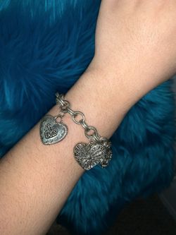 Heart Charm Bracelet