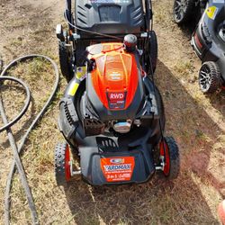 YARDMAX  22" SELF PROPELLED LAWNMOWER 3IN 1 