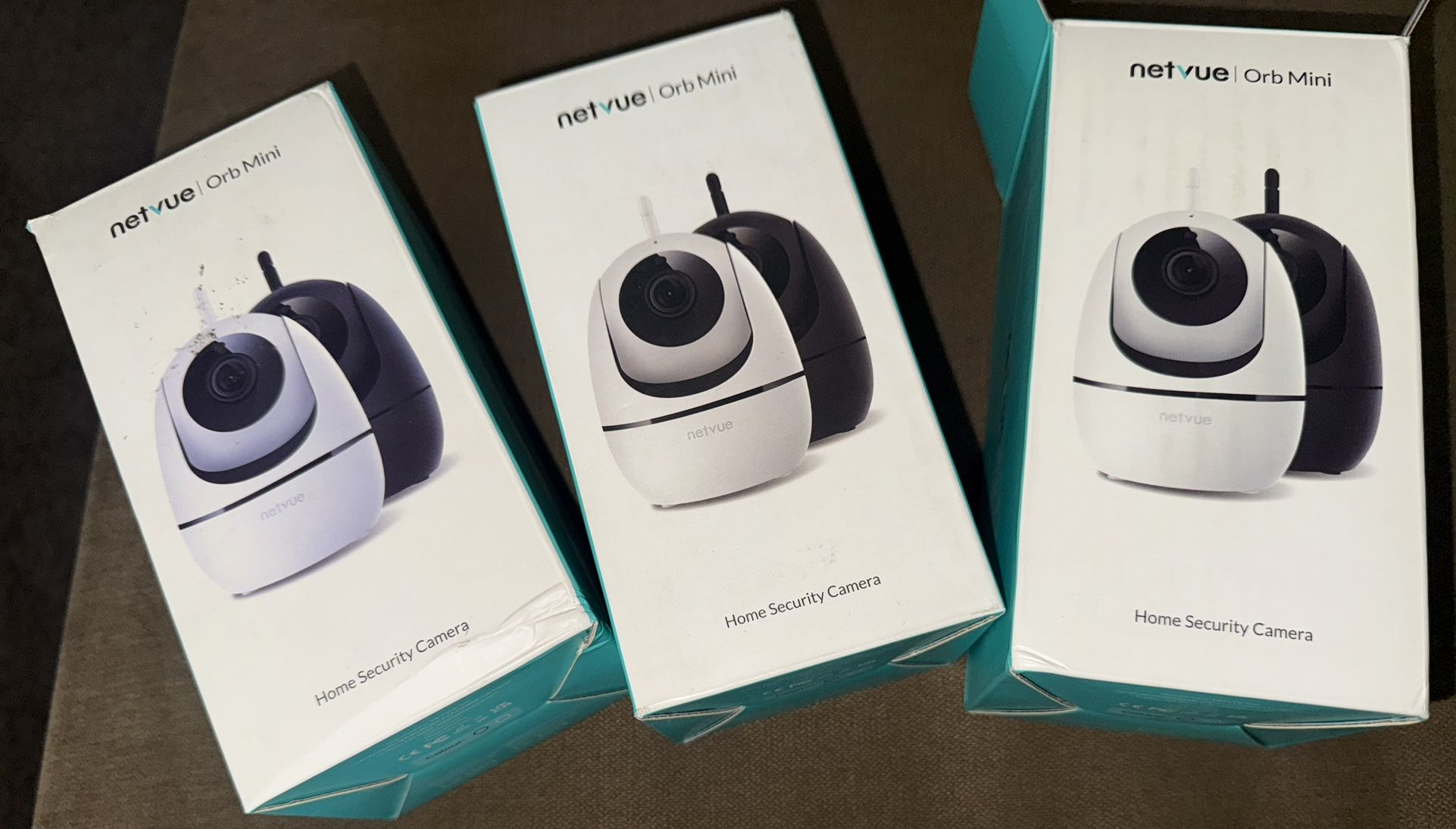 Indoor rotating cameras 