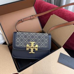 Classic Tb Eleanor Crossbody Bag Size 19x14cm