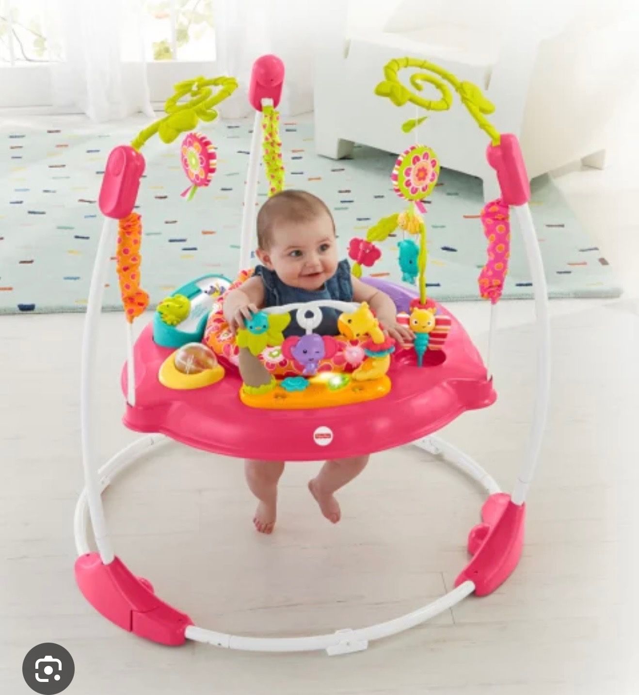 Fisher Price Pink Girl jumpeero 