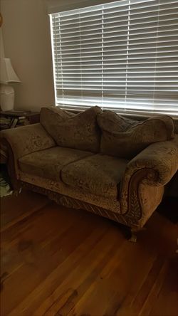 Couch and love seat
