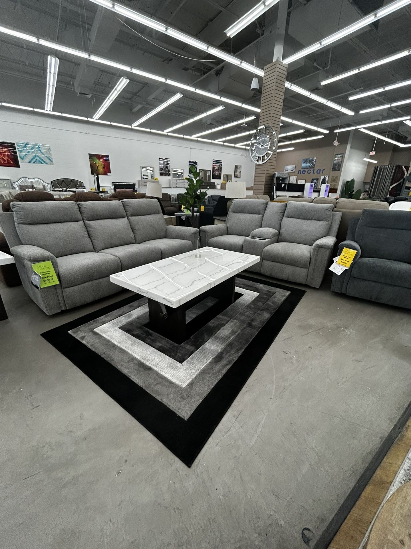 🛋️ Barnsana Power Reclining Sofa + Loveseat