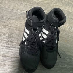 Black adidas Wrestling Shoes Size 7 1/2