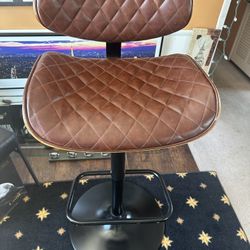 2 Adjustable Swivel  Chairs