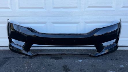 BLACK 2013 2014 2015 HONDA ACCORD FRONT BUMPER