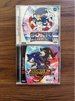 Sonic Adventure 1 + 2 - Sega Dreamcast
