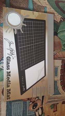 Tim holtz glass media mat