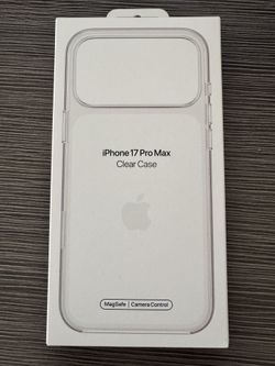 Brand New Apple iPhone 17 Pro Max Clear Case with MagSafe