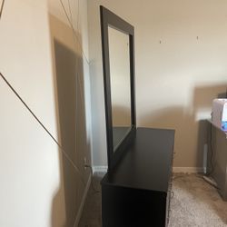 Dresser And Mirror Combo- Pick Up Only