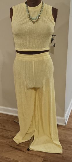 Sleeveless 2pc Pant Set