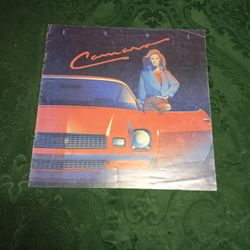 Litho Advertisement/ Camaro/ 1981 Vintage 