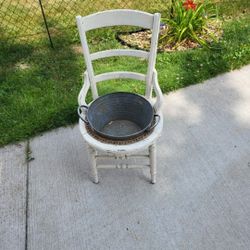 Outdoor  Chair Planter