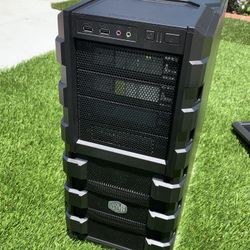 Cooler Master HAF 912 Mid Tower Case – 2 Fans Included – Great Airflow
