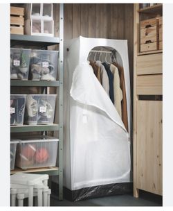 IKEA VUKU portable wardrobes