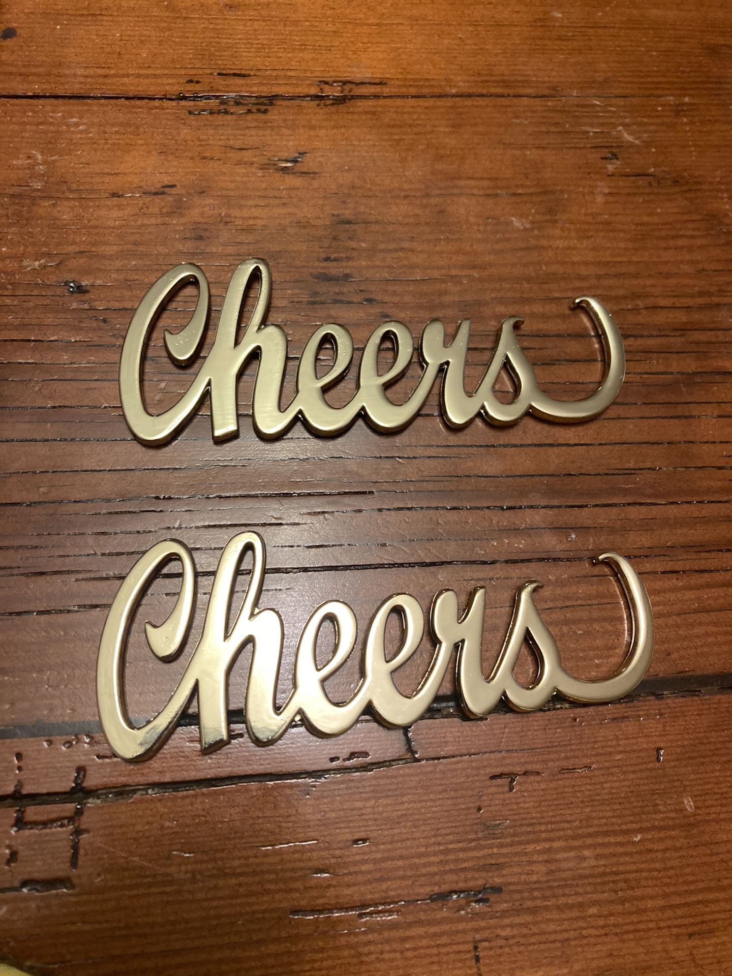 Vintage Clown Figurine And Two Cheers Bottle Openers