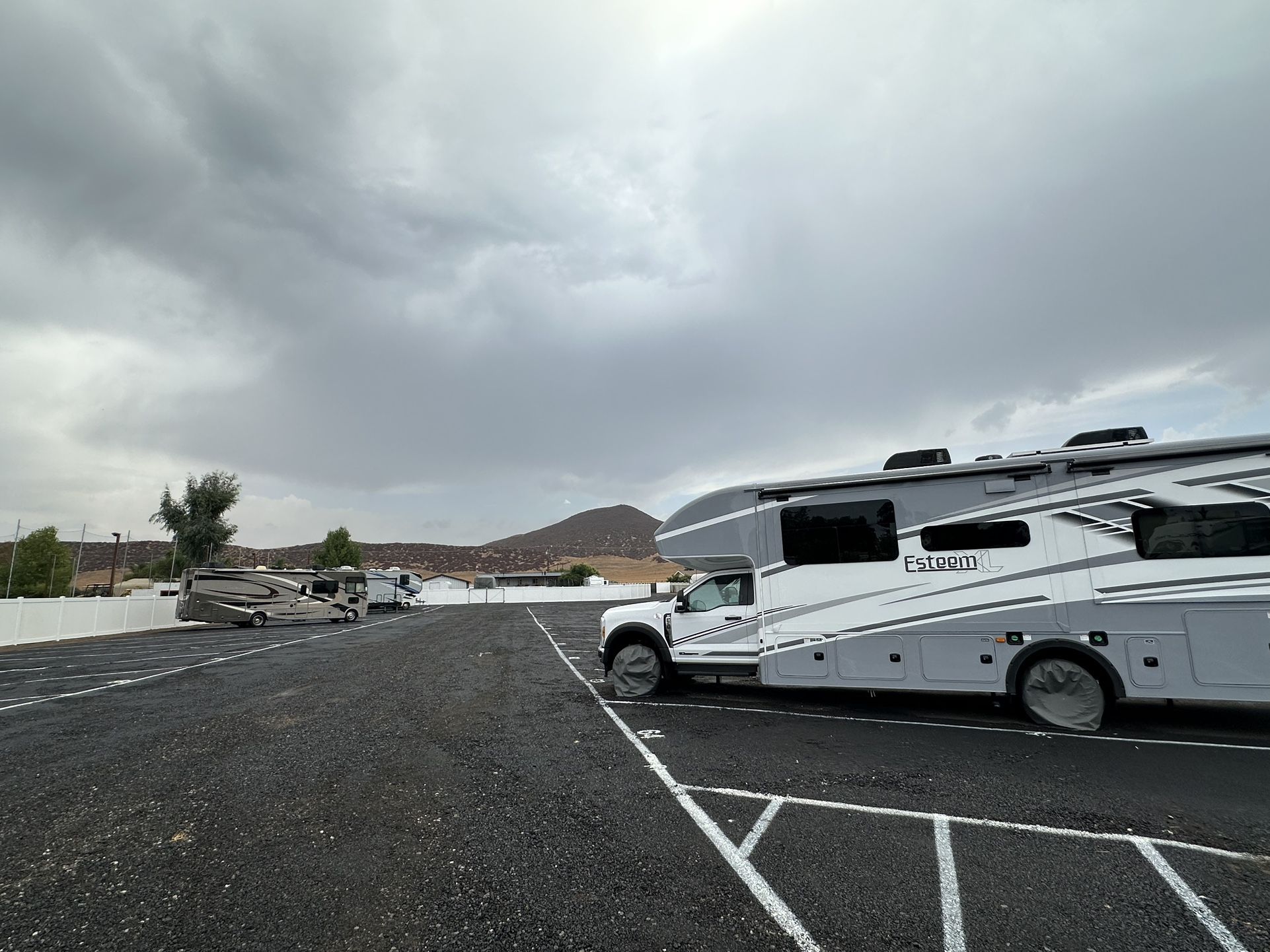 RV Trailer Storage