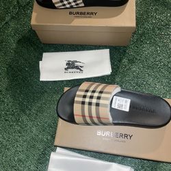 Burberry Designer Slides 