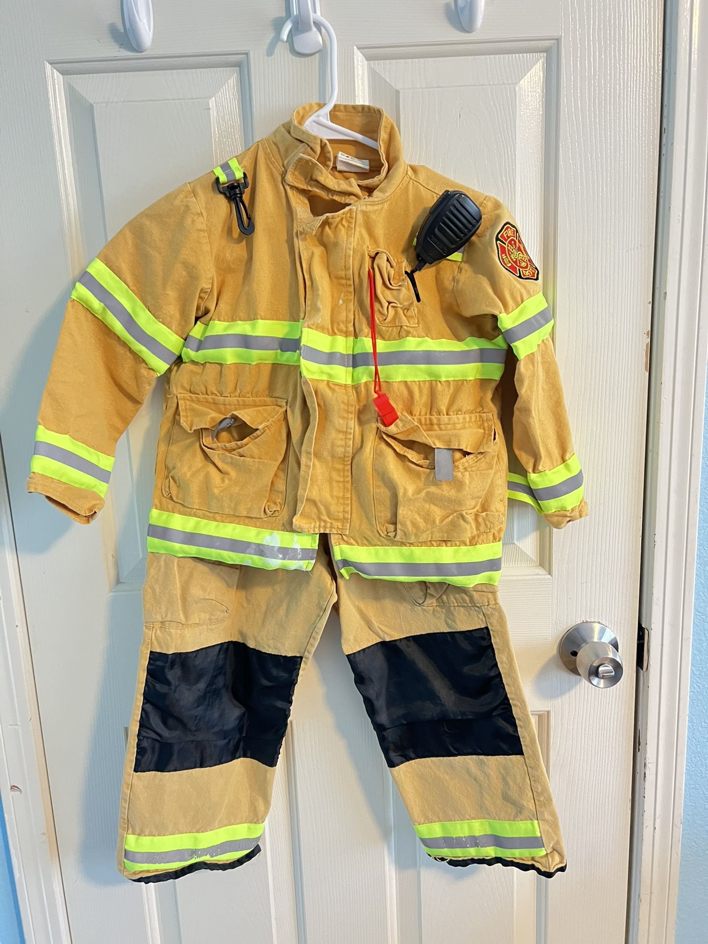 costume Fireman halloween For 5-7 years old