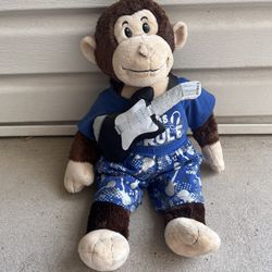 Build A Bear monkey with Guitar 