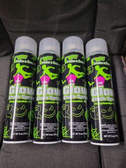 Spray on chalk 4 for 10$