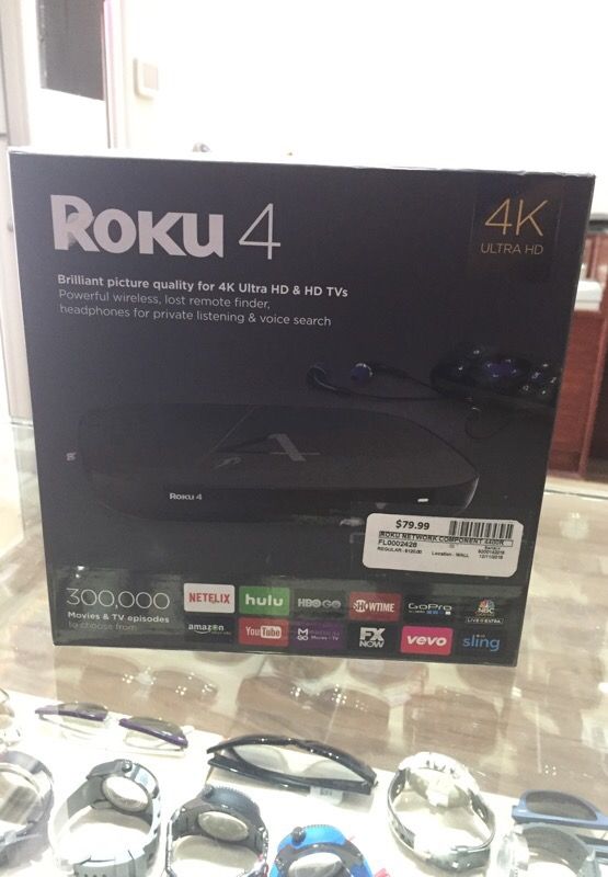 Roku 4 4K Ultra HD 4400R